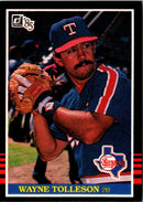 1985 Donruss Wayne Tolleson