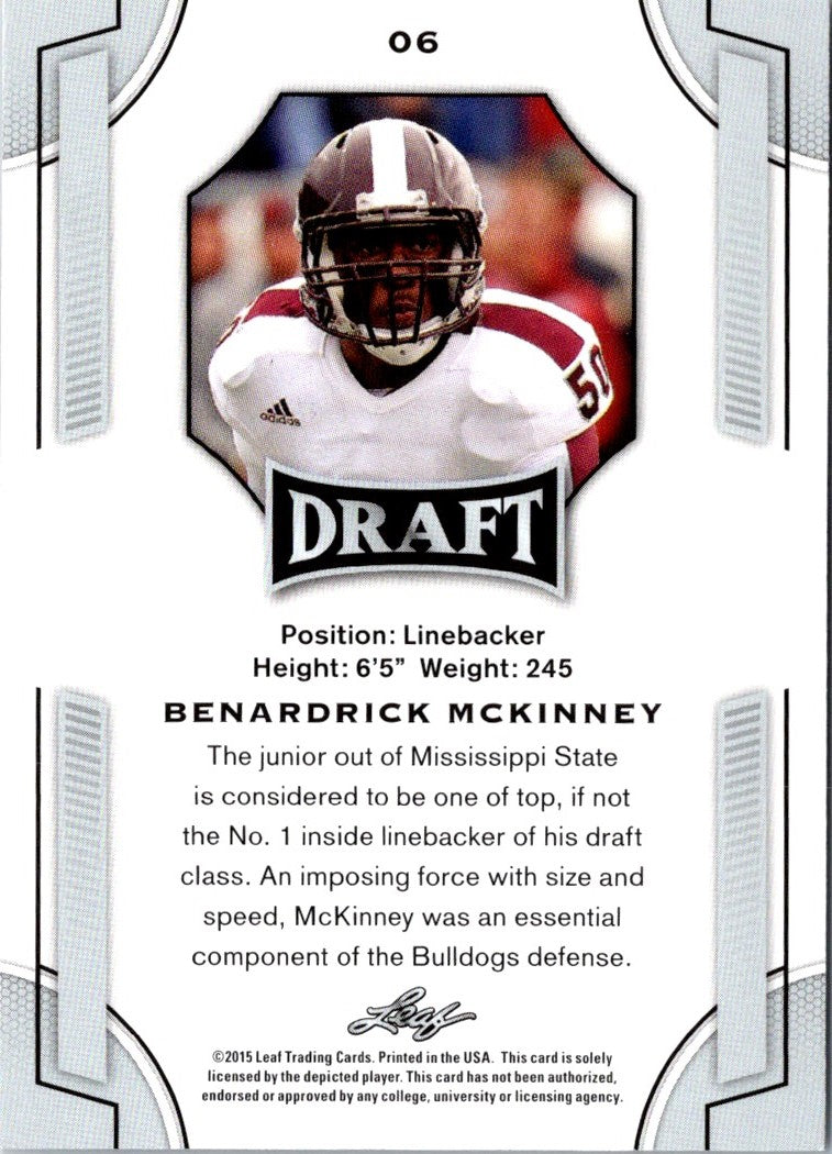 2015 Leaf Draft Benardrick McKinney