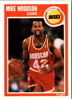 1989 Fleer Mike Woodson #63