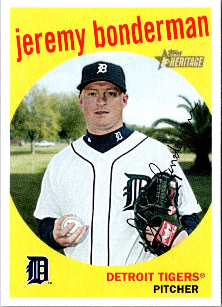 2008 Topps Heritage Jeremy Bonderman