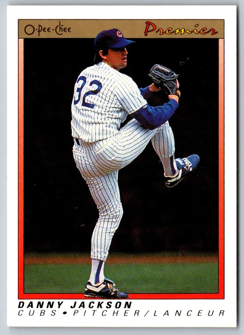 1991 O-Pee-Chee Premier Danny Jackson