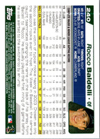 2004 Topps Rocco Baldelli #240