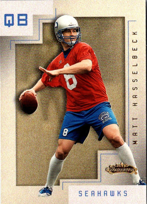2001 Fleer Showcase Matt Hasselbeck #83