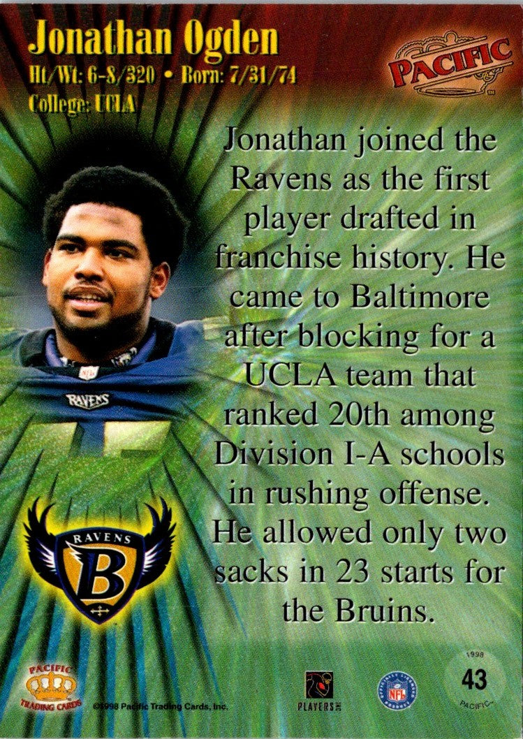 1998 Pacific Jonathan Ogden