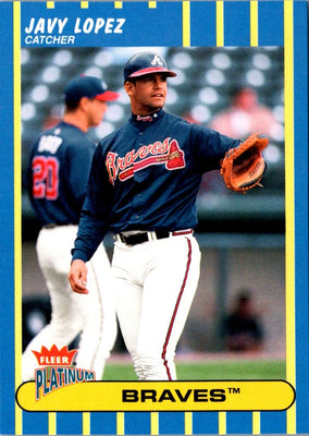 2003 Fleer Platinum Javy Lopez #190