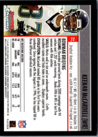 2001 Bowman Chrome Keenan McCardell #72