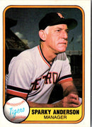 1981 Fleer Sparky Anderson