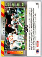 1993 Pro Set Power Dave Krieg #17