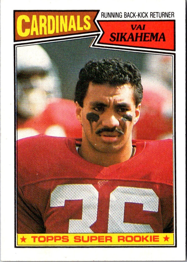 1987 Topps Vai Sikahema #332 Rookie NM+