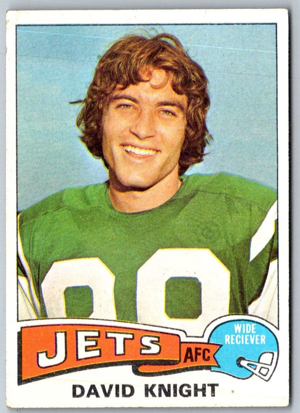 1975 Topps David Knight #447 Rookie