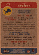 2004 Bazooka Tai Streets