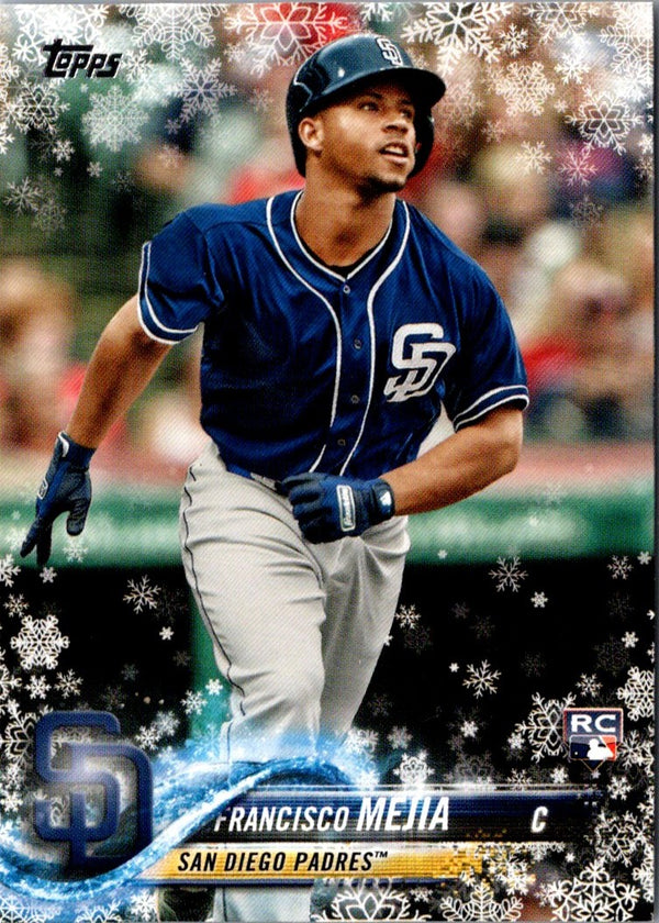 2018 Topps Holiday Francisco Mejia #HMW58 Rookie