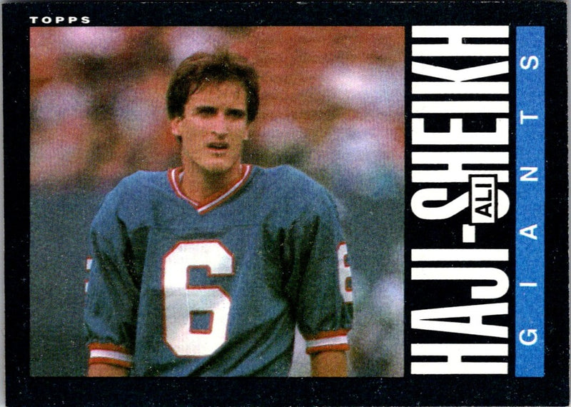 1985 Topps Ali Haji-Sheikh