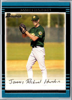 2002 Bowman Gold Rich Harden #173