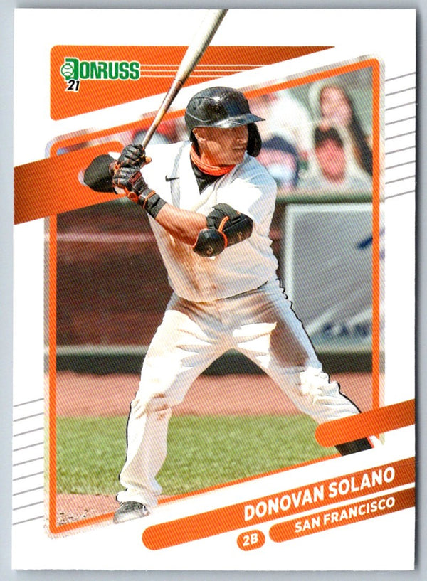 2021 Donruss Donovan Solano #68