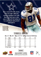 2008 Upper Deck Ultimate Collection Terrell Owens #51