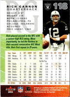 2002 Ultra Rich Gannon #118