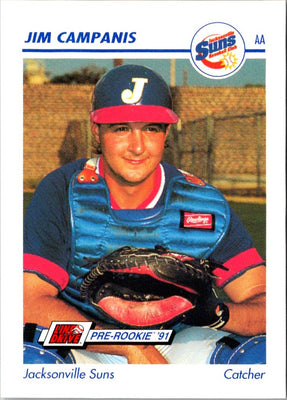 1991 Line Drive AA Jim Campanis #332
