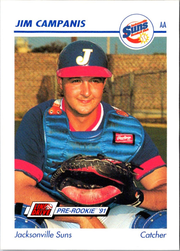 1991 Line Drive AA Jim Campanis #332