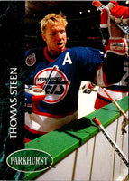 1992 Parkhurst Emerald Ice Thomas Steen #214