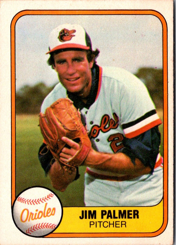 1981 Fleer Jim Palmer #169