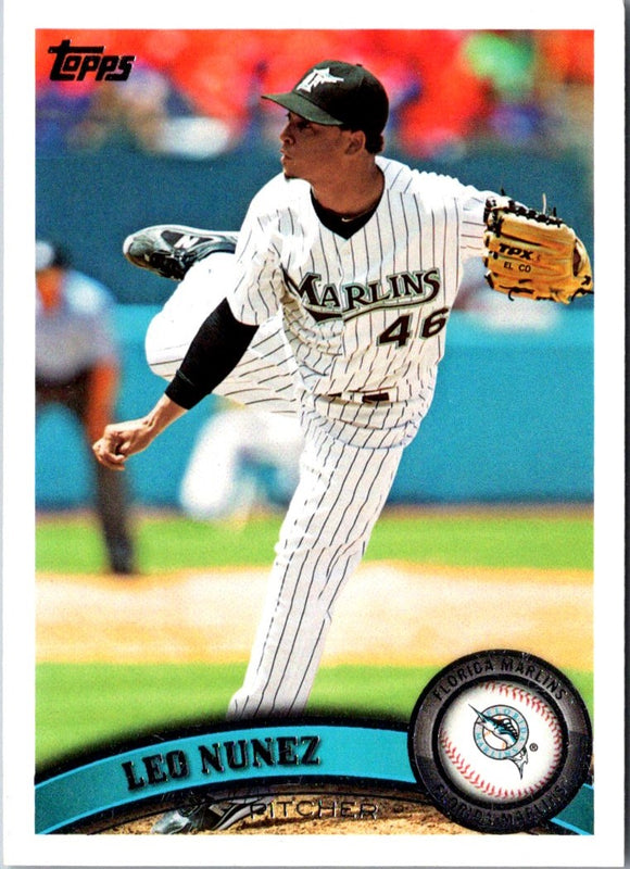 2011 Topps Leo Nunez #623