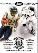 2007 Topps Running Back Royalty LaDainian Tomlinson/Emmitt Smith