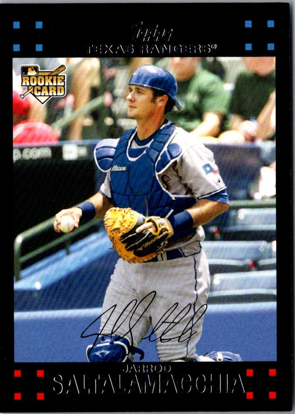 2007 Topps Updates & Highlights Jarrod Saltalamacchia #UH159