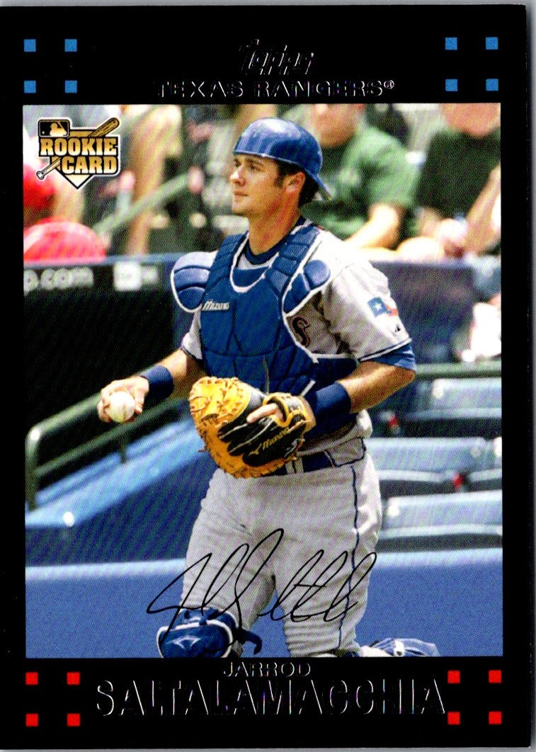 2007 Topps Updates & Highlights Jarrod Saltalamacchia