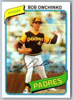 1980 Topps Bob Owchinko #79