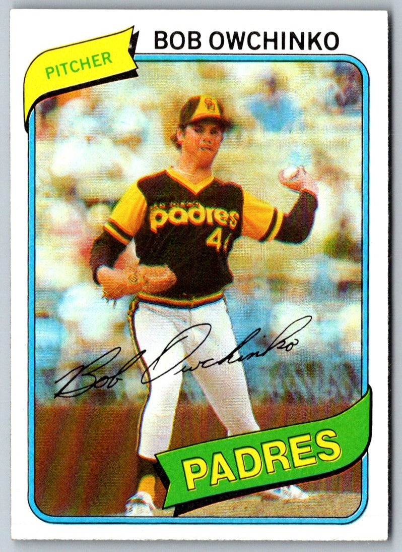 1980 Topps Bob Owchinko