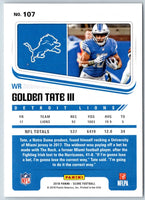 2018 Panini Playoff Thunder & Lightning Marvin Jones Jr./Golden Tate #10