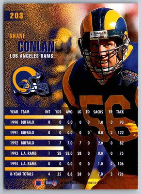 1995 Fleer Shane Conlan #203