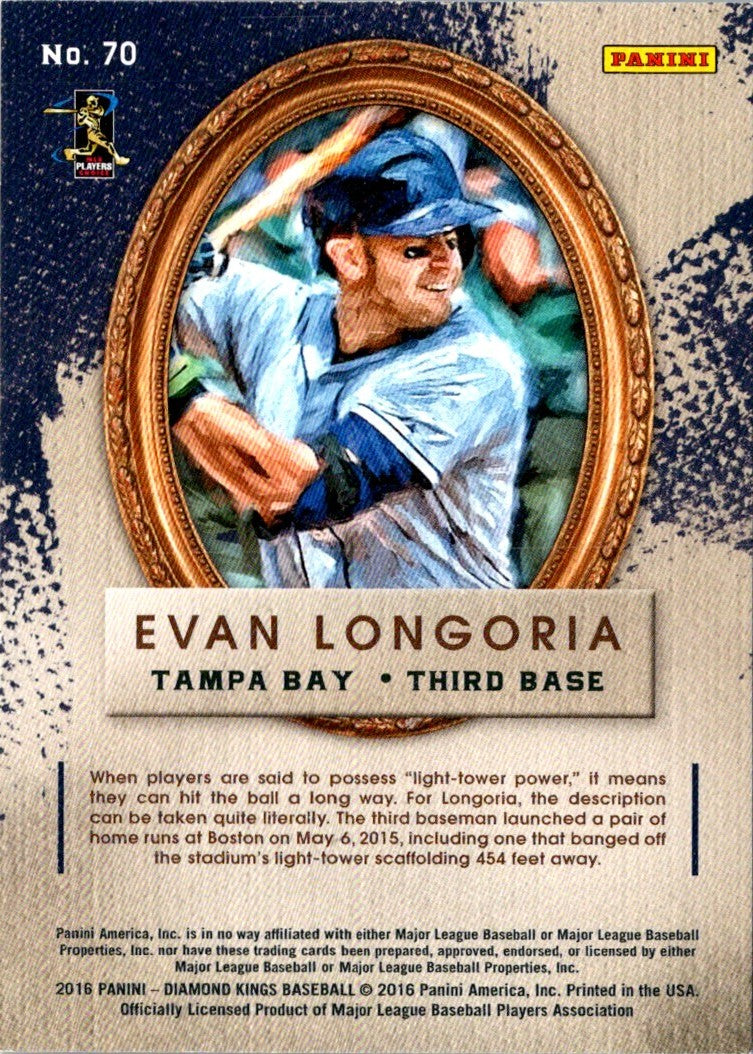 2016 Panini Diamond Kings Evan Longoria