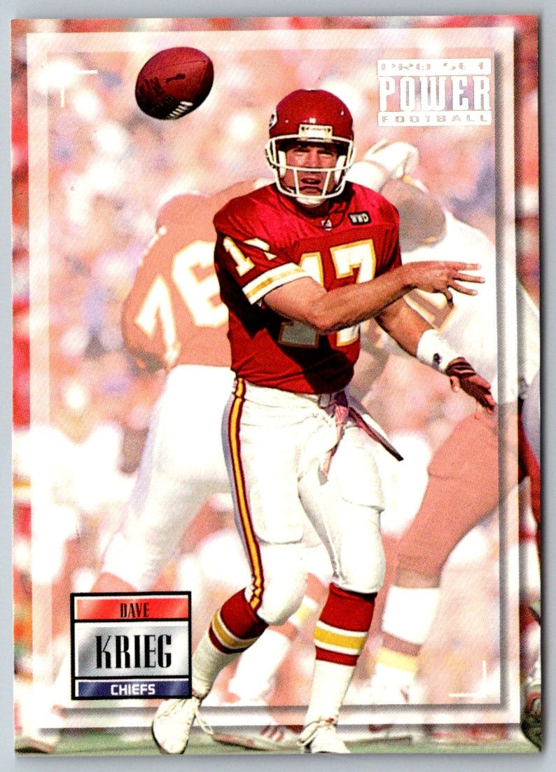 1993 Pro Set Power Dave Krieg