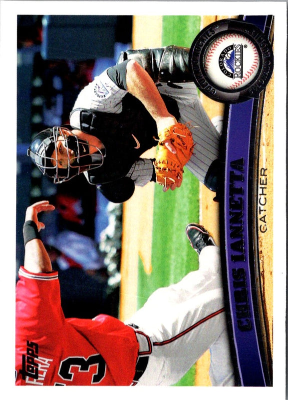 2011 Topps Chris Iannetta #560