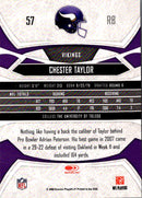 2008 Donruss Gridiron Gear Chester Taylor