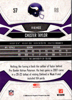 2008 Donruss Gridiron Gear Chester Taylor #57