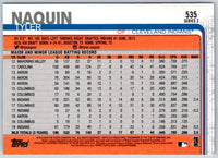 2019 Topps Tyler Naquin #535