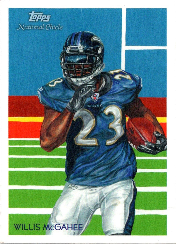 2009 Topps National Chicle Willis McGahee #C67