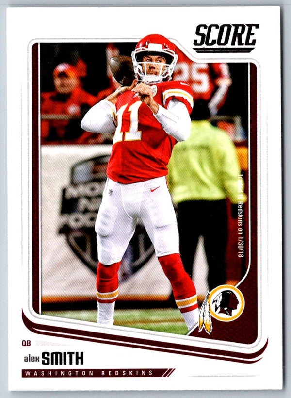 2018 Score Red Alex Smith #155