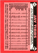1986 Topps Traded Jay Tibbs