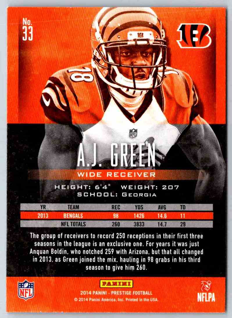 2014 Prestige A.J. Green