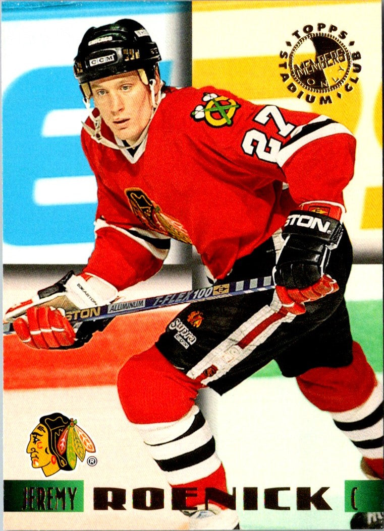 1995 Stadium Club Members Only 50 Jeremy Roenick