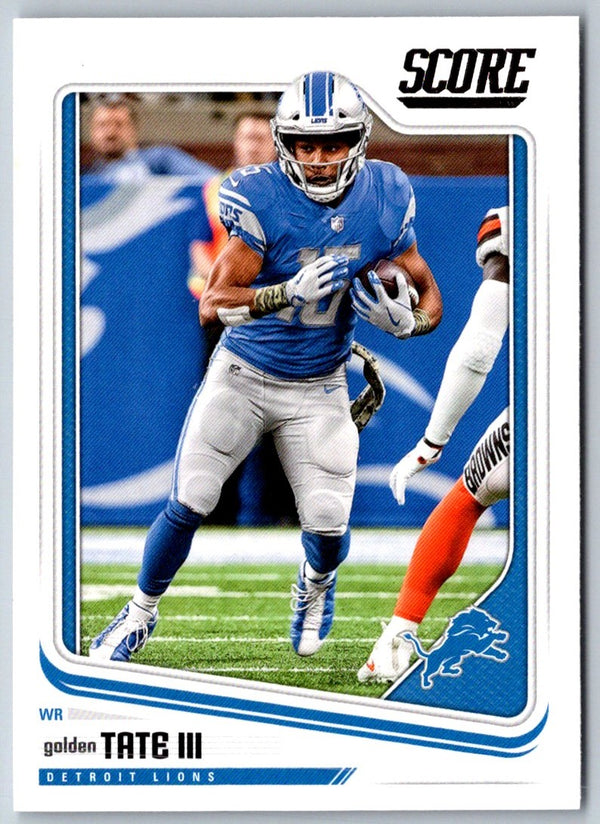 2018 Panini Playoff Thunder & Lightning Marvin Jones Jr./Golden Tate #10