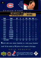1999 Upper Deck Eric Weinrich #68