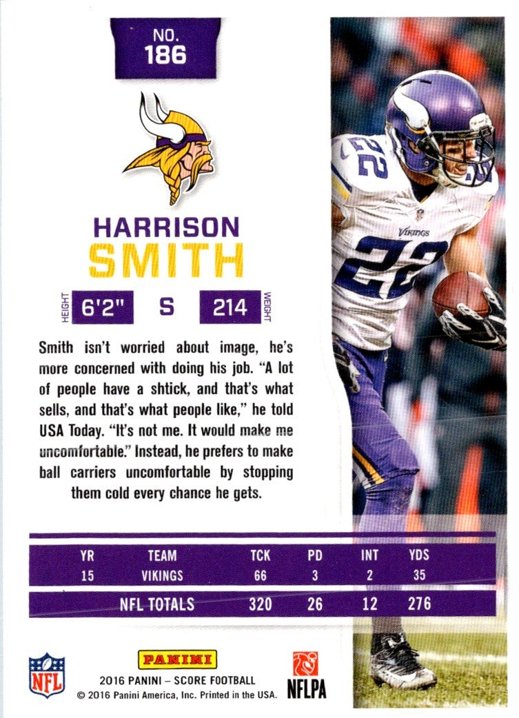 2016 Score Harrison Smith