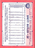 1991 Topps Traded Brett Butler #15T