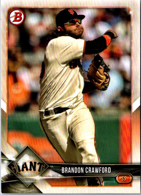 2018 Bowman Brandon Crawford #89