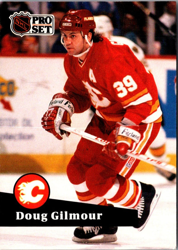 1991 Pro Set Doug Gilmour #34